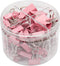 Binder Clip, Assorted Sizes Paper Binder Clips, (Large, Medium, Small, X-Small) for Office School, 84 Pack (Pink)