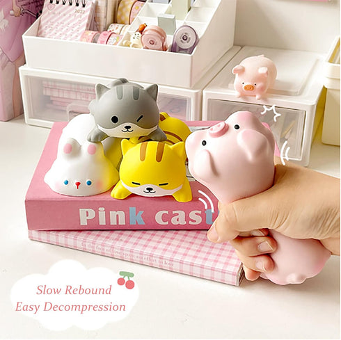 Small Cute Cartoon Mouse Pad with Ergonomic Wrist Rest Support, Comfortable for PC and Laptop