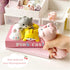 Small Cute Cartoon Mouse Pad with Ergonomic Wrist Rest Support, Comfortable for PC and Laptop