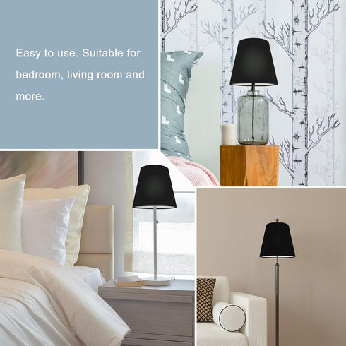 Cloth Lamp Shades for Table and Floor Lamps for Living Room Bedroom and Boys and Girls Room Decor Easy to Install