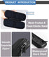 Slim Pencil Case Hard Shell for Adults, Travellers, Insulin Travel - Simple Thin Waterproof Organizer Box for Stylus,
