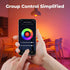 Bulbs, 16 Bulbs, A19 E26 9W (60W 806LM, 4 Pack Smart Light Million RGBCW/WW LED Light Music Sync, Bluetooth and Wi-Fi