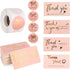 NYTGAH 600PCS Thank You for Supporting My Small Business Stickers and Card Kit,