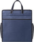 Enyuwlcm Oxford Zippered Document Bag with Handle, File Tote Bag Pouch for Paper Files, Blue