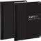 Enday Graph Paper Composition Notebook, Hard Cover, 100 Sheets, 4 Squares Per Inch, 2 Pack for School Journal and Office