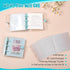 Mafegu 25 $1000 $1000) Mini Money Saving Binder with Envelopes, Savings Challenge Book, Portable for Budgeting Cash