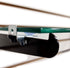 10 Pack Right Left End Corner Shelf Rest Clip & Rubber Cushion for Brackets to Hang Glass, Wood Or Metal Shelves