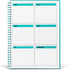 UtyTrees Undated Weekly Planner, A5 To Do List Notebook with 52 Weeks Planning, 5.2"X 7.5", Green