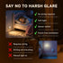 Dimmable 3 Closet,Cabinet, Pebble Puck Light Motion Sensor Tap Lights, Color Changing Auto On/Off Night Light