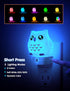 3D 8-Color 3000K, 3 L LOHAS LED Owl Night Light for Kids, Owl Night Light Plug in Wall, Dusk to Dawn Sensor