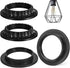 4Pcs E26 2.20X2.20X0.39In HOMSFOU Lamp Shade Stabilizer Ring Lamp Shade Adapter Ring Replacement Light Socket Collar