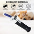 3-in-1 Animal Clinical Refractometer, Veterinary Refractometer, Scale Clinical Refractometer for Cat and Dog Urine Specific Gravity and Serum Protein Health Index with ATC