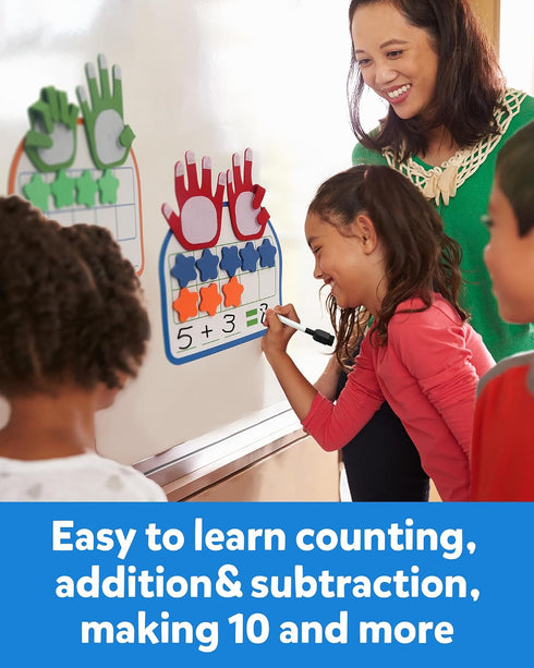 Counting 1st 2nd 3rd Coogam Montessori Math Manipulatives Number Block, Magnetic Ten Frame Addition Subtraction