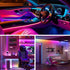 WS2812B 5mm 2020SMD DC5V 6.4FT 160Pixels/m 320LED IP30 BTF-LIGHTING IC RGB Ultra Narrow LED Strip Individually