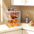 Generic 15.5 11.4 9.8 Inch 4-Tier-Party Countertop,Adjustable x x Display Case, Bakery Display Case Clear Bread Storage
