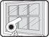 04283 84 110 M-D Building Products in. x in. Polar Block Clear Plastic Large Patio Window Insulation Kit