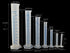 Plastic Transparent Blue Line Liquid Graduated Measuring Cylinder Lab Test Tube - 10ml / 25ml / 50ml / 100ml / 250ml /