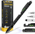 KEZKALS 9 in 1 Multitool Pen, Mens Stocking Stuffers for Teens Adults, Cool Gadgets for Christmas Gifts