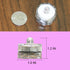 JYtrend 30 Pack) Bright LED Floral Tea Light Submersible Lights for Party Wedding (RGB(Changing Color)