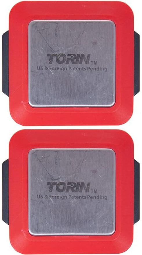 BIG RED MTOMP222PK Torin Tool Storage Organizer, Magnetic 2" x 2" Pegboard Panel, 2 Pack