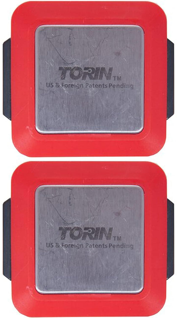 BIG RED MTOMP222PK Torin Tool Storage Organizer, Magnetic 2" x 2" Pegboard Panel, 2 Pack