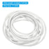 PATIKIL 9.8Ft 17AWG Electronic Wire, -30 to 200 Degrees Celsius Insulated High Temperature Resistant Electrical Flexible Silicone Cable for Lamp Boiler Heater, White