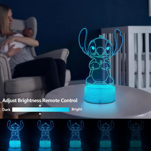 Light,16 Light,3D AIHYING Cool Night Color Night LED Lamp with Smart Remote Control,Boy Gifts for Children's Room