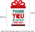Set 8 Big Dot of Happiness Holiday Thank You - Christmas Appreciation Money and Gift Card Sleeves - Nifty Gifty Card