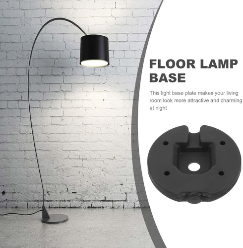 1pcs Levemolo Weighted Iron Base for Floor Lamps Sturdy Desk Lamp Base Diameter Diy Display Stand for Enhanced