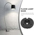 1pcs Levemolo Weighted Iron Base for Floor Lamps Sturdy Desk Lamp Base Diameter Diy Display Stand for Enhanced