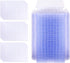 File Folder Tabs - 100+200 Sets Hanging File Tabs with Inserts for Quick Identification, 2 Inch Clear Plastic