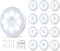 Motion Sensor Puck Light with Remote, Wireless Dimmable Under Cabinet Lighting, Rechargeable
