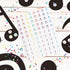 Outus 1760 Pieces Colorful Music Notes Stickers for Kids, 20 Sheets Musical Label Cartoon Stickers for Scrapbooking