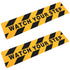 Boao 2 Pcs Watch Your Step Floor Decals, 6 x 24 Inch Warning Sticker, Adhesive Anti-Slip Tape for Workplace Safety,