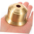 2pcs E27 Bulb DOITOOL Vintage Brass Lamp Socket Cup Half Thread Heavy Duty Metal Holder for Floor and Table Lamps
