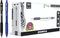Zebra Pen Z-Grip Retractable Ballpoint Pen, Fine Point 0.7mm, 30-Pack Assorted Black/Blue Ink