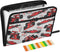 Sport Cars File Folders, Plastic Expandable Folder with 13 Pockets, A4 Letter Size for School Office