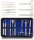 Advanced Medic Student Kit, 9 Pieces Total, High Grade Stainless Steel Instruments for Anatomy, Biology, Botany,