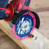 Norske Tools NDBS335 4.5 inch Mega Bite Diamond Cutoff Wheel, 7/8 inch Bore for Cutting.