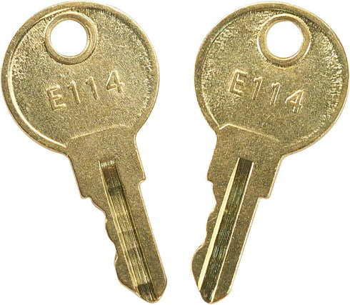 6PCS E114 E-114 Paper Towel Dispenser Keys for Toilet Paper Dispenser Toilet Tissue Dispensers & Soap Key Bob