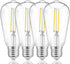 Generic Outdoor Light Replacement Bulbs, ST58 E26, 3V Low Voltage, 2700K Warm White,
