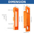 Design6 inch TamBee Hidden Hinge Mortiser Template Invisible Hinge Router Guide Template for TamBee Hidden Door Hinges