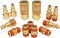 Air Hose Fittings and Quick Connect Air Fittings, 1/4 Inch NPT Brass Female Male Air Coupler Plug (13 Piece)
