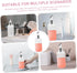 500ml Mouthwash Supply Glass Dispenser Elegant Bathroom Accessories Organizer Multi-purpose Dispenser