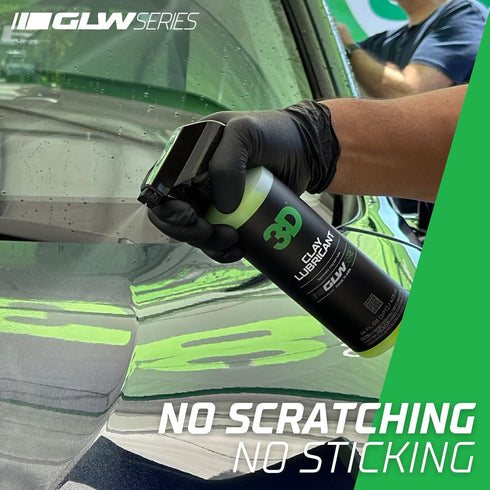 3D 1 Clay Lubricant Gallon Professional Grade Clay Bar Detailing Smooth Glide, Scratch-Free Formula for Clay Bar, Pad