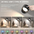 Racokky 3000mAh, 3 Dimmable 360 LED Wall Lights with Remote, RGB Rechargeable Wall Mounted Reading Sconces Lamp Colors