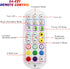 FanGera 11pcs Smart Firework LED Lights Indoor, Music Sync LED Firework Lights with Firework Launch Effect, App