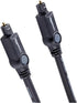 Amazon Basics Toslink Digital Optical Audio Fiber Optic Cable, Multi-Channel, for Sound