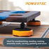 POWERTEC T Track & Work Bench Stops, Plus Work Grippers and Finishing Cone Fits 3/4" Bench Dog Hole, 4PK