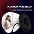Lexia Tailbone Donut Pillow Seat Cushion Orthopedic Design| & Coccyx Memory Foam Pillow | Relieve Pain and Pressure